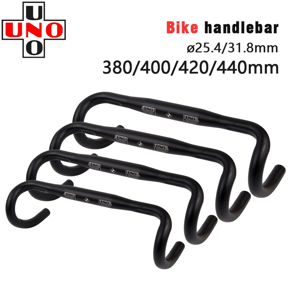 UNO DropBar Bicycle Bent Handlebar 25.4/31.8 Ultralight Handle Drop Bar