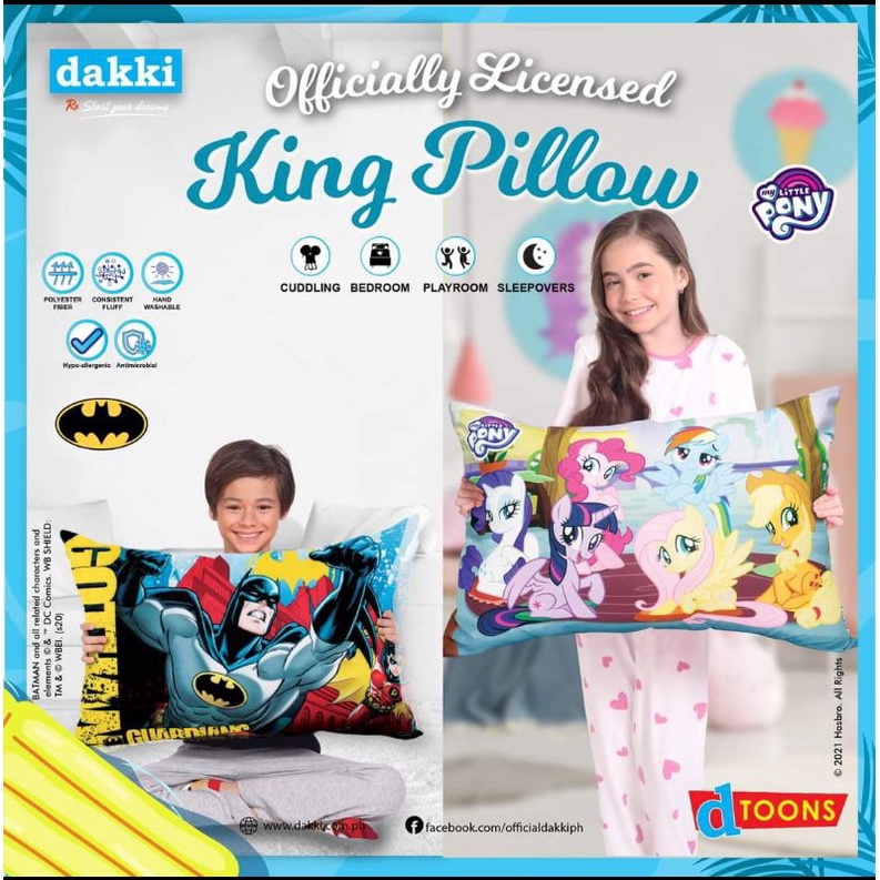 DAKKI KING SIZE PILLOW (20"x 30") Shopee Philippines