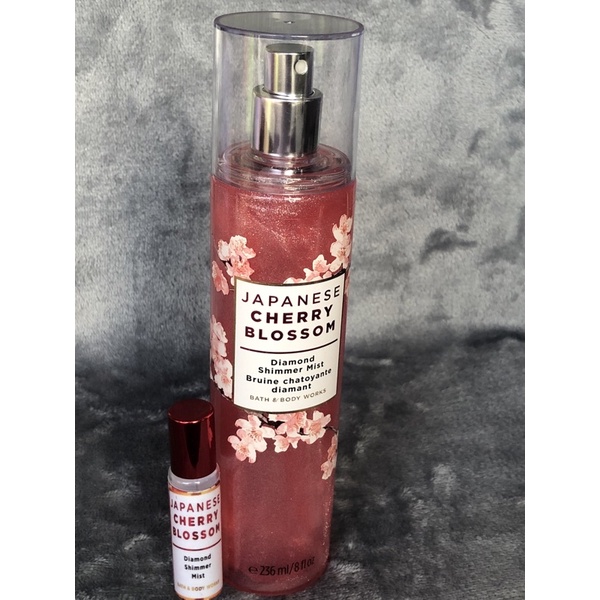JAPANESE CHERRY BLOSSOM diamond shimmer mist10ml decant ORIGINAL