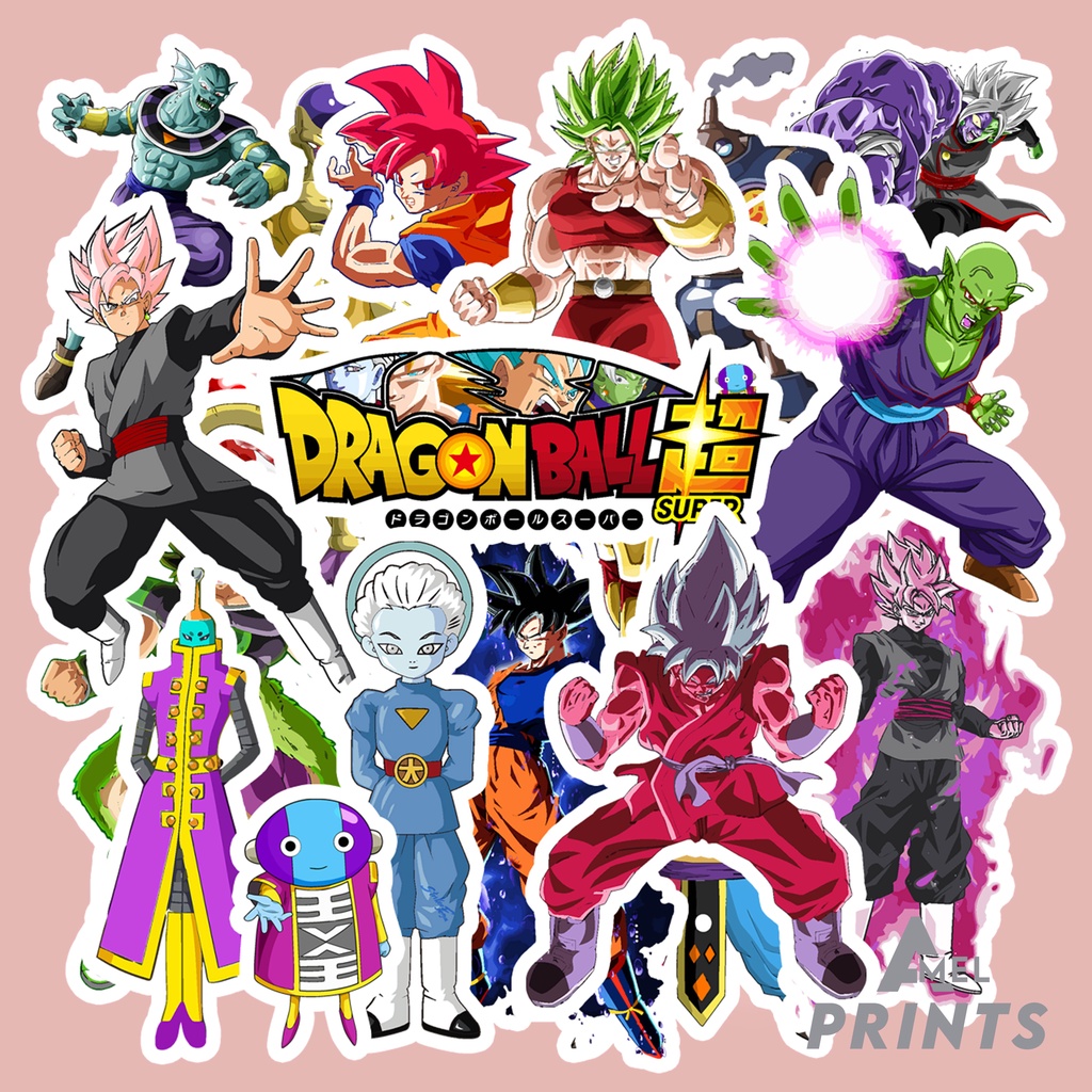 50 PCS 3 cm or 5 cm Dragon Ball Z Anime Graffiti Sticker Set Shopee