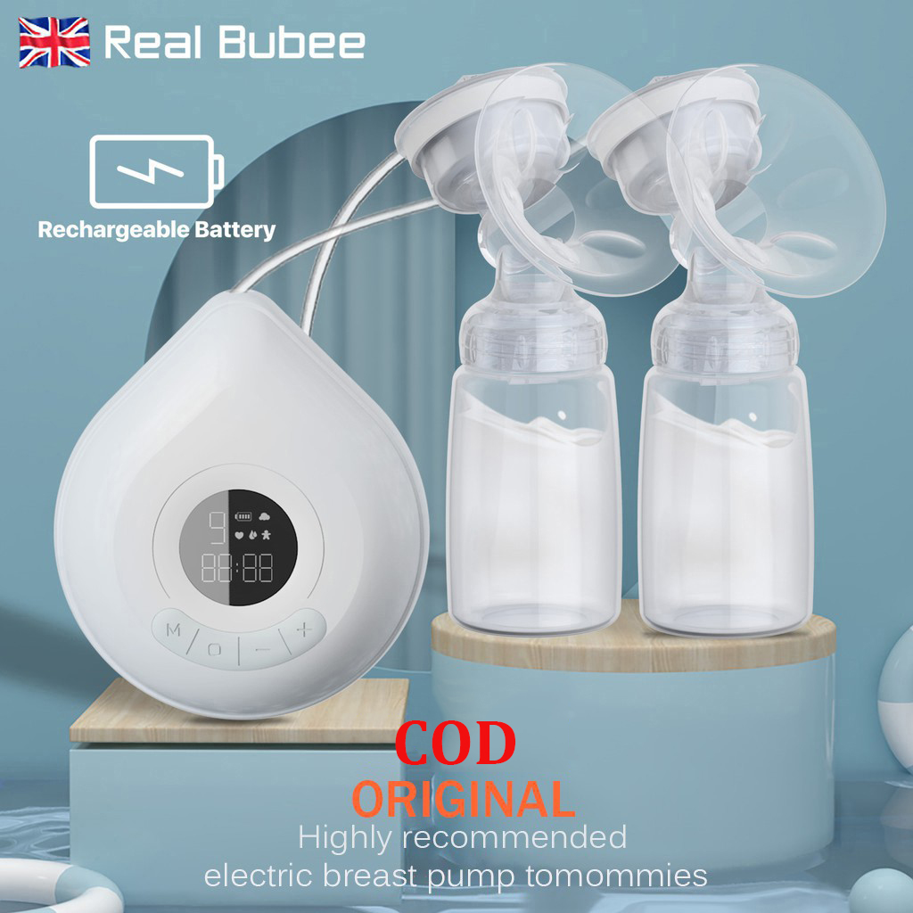 Rechargeable Real Bubee Pompa ASI Double Electric Breast Pump Shopee