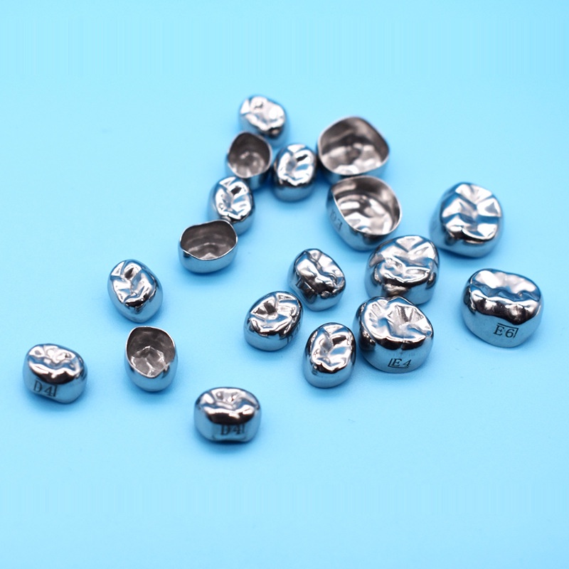 5pcs Denture stainless Steel Crown Anteriors Posterior Molar Teeth