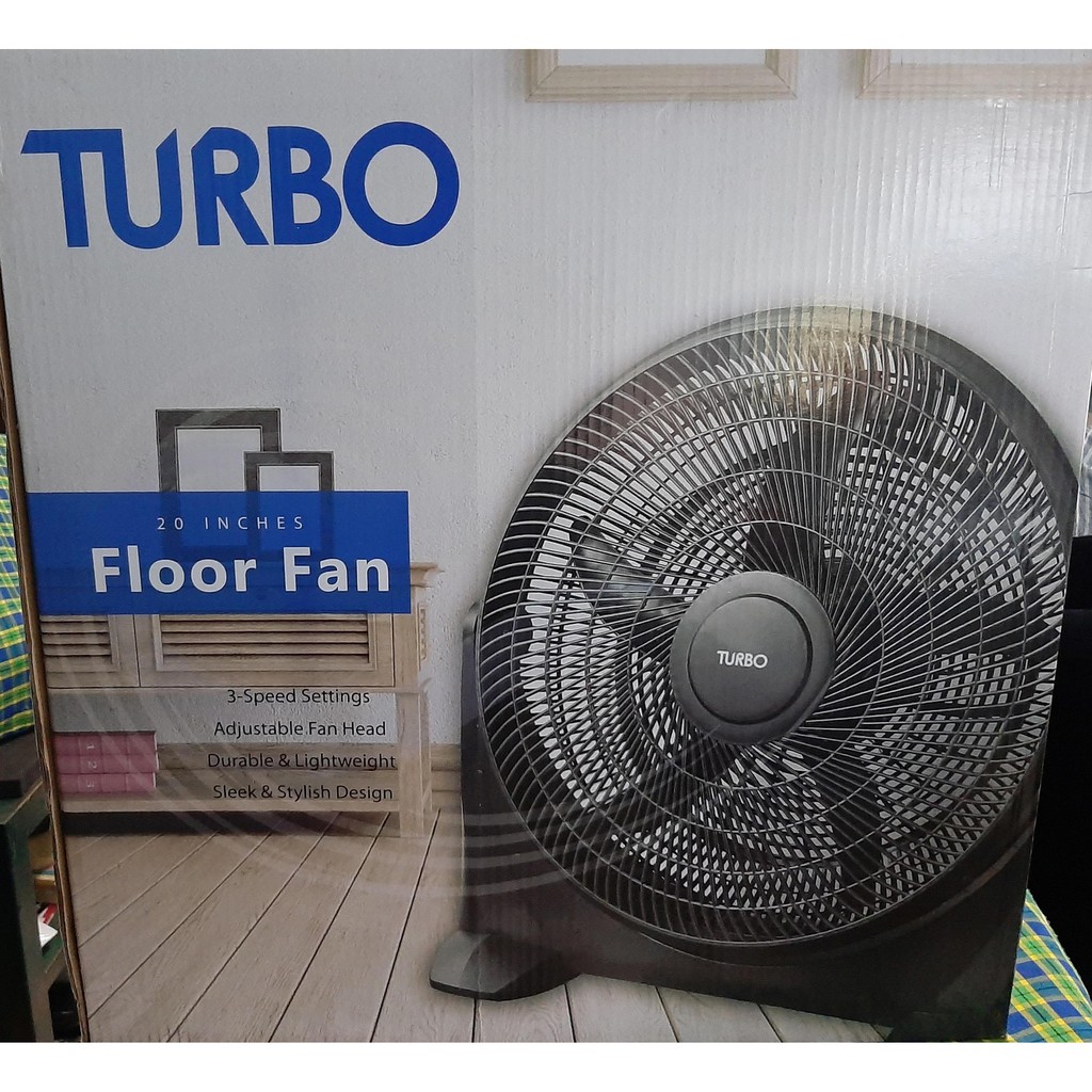 Turbo 20 inch Floor Fan Shopee Philippines