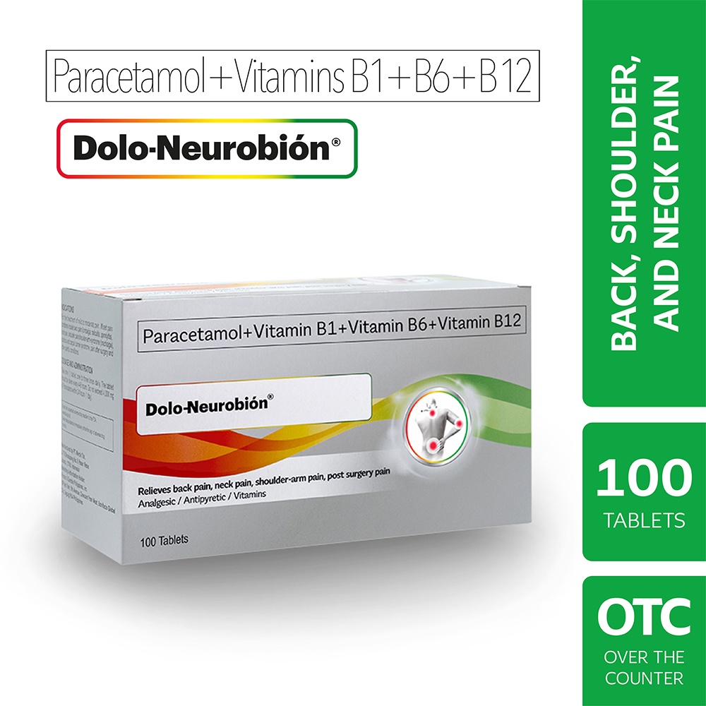 DoloNeurobion Tablet 100s (Paracetamol + Vitamin B1 + Vitamin B6