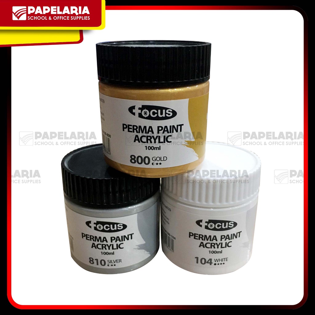 FOCUS PERMA PAINT ACRYLIC Shopee Philippines