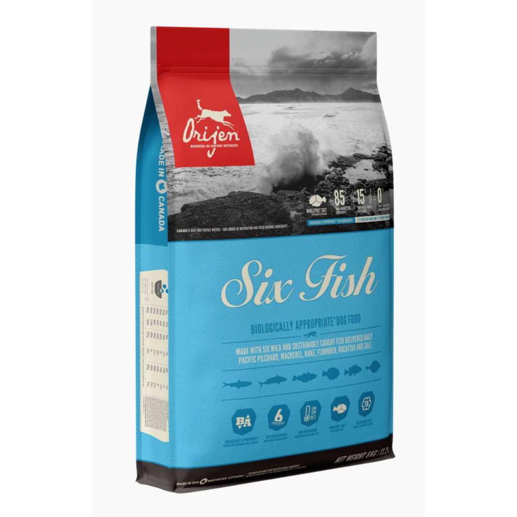 Orijen Six Fish Dog Food 2kg (Hypoallergenic and Grain Free) Shopee Philippines