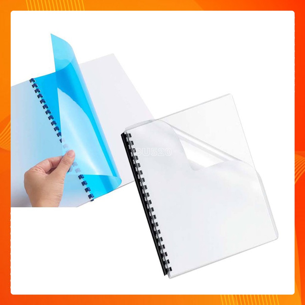 PVC Binding Cover A4 200mic 100sheets Shopee Philippines