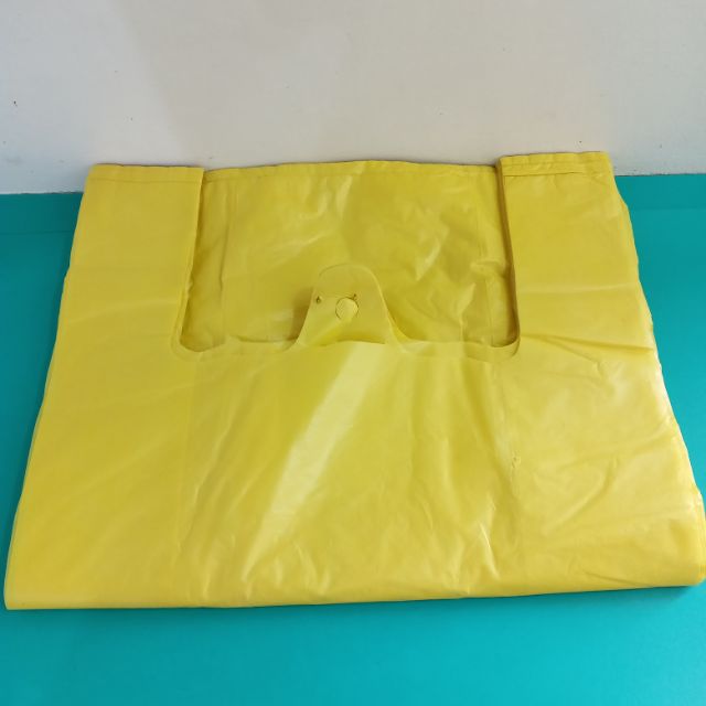 Plastic Sando Bag Yellow, Large Shopee Philippines
