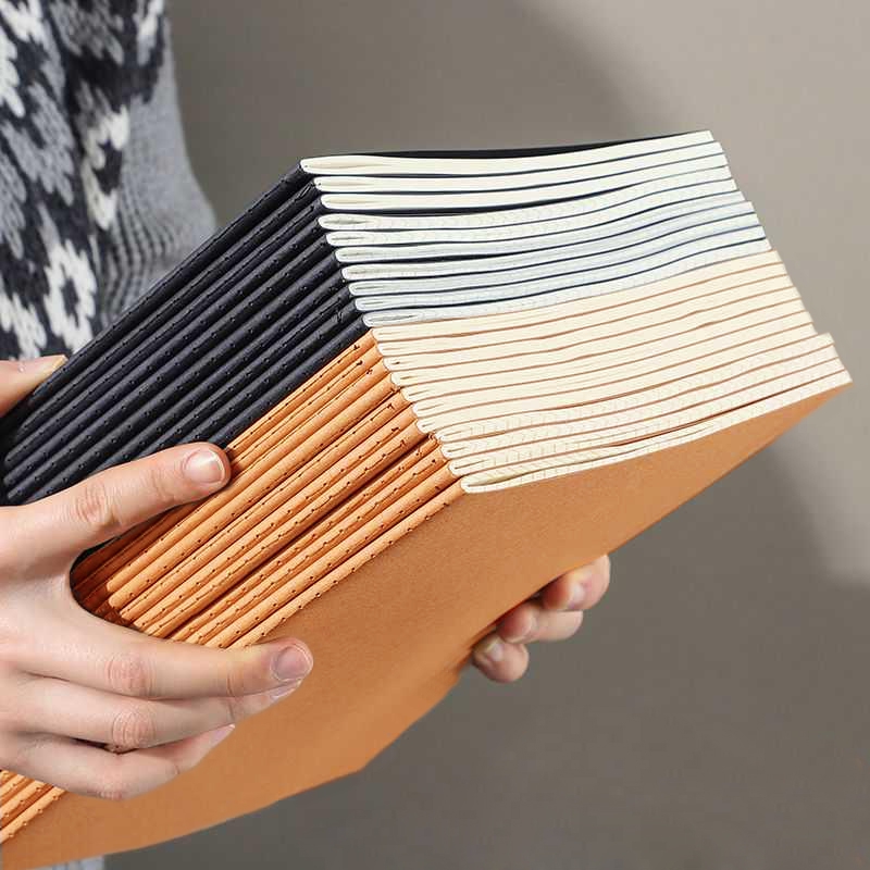 Thickened B5 Notebook Exquisite 16K Horizontal Line Book A5 Soft