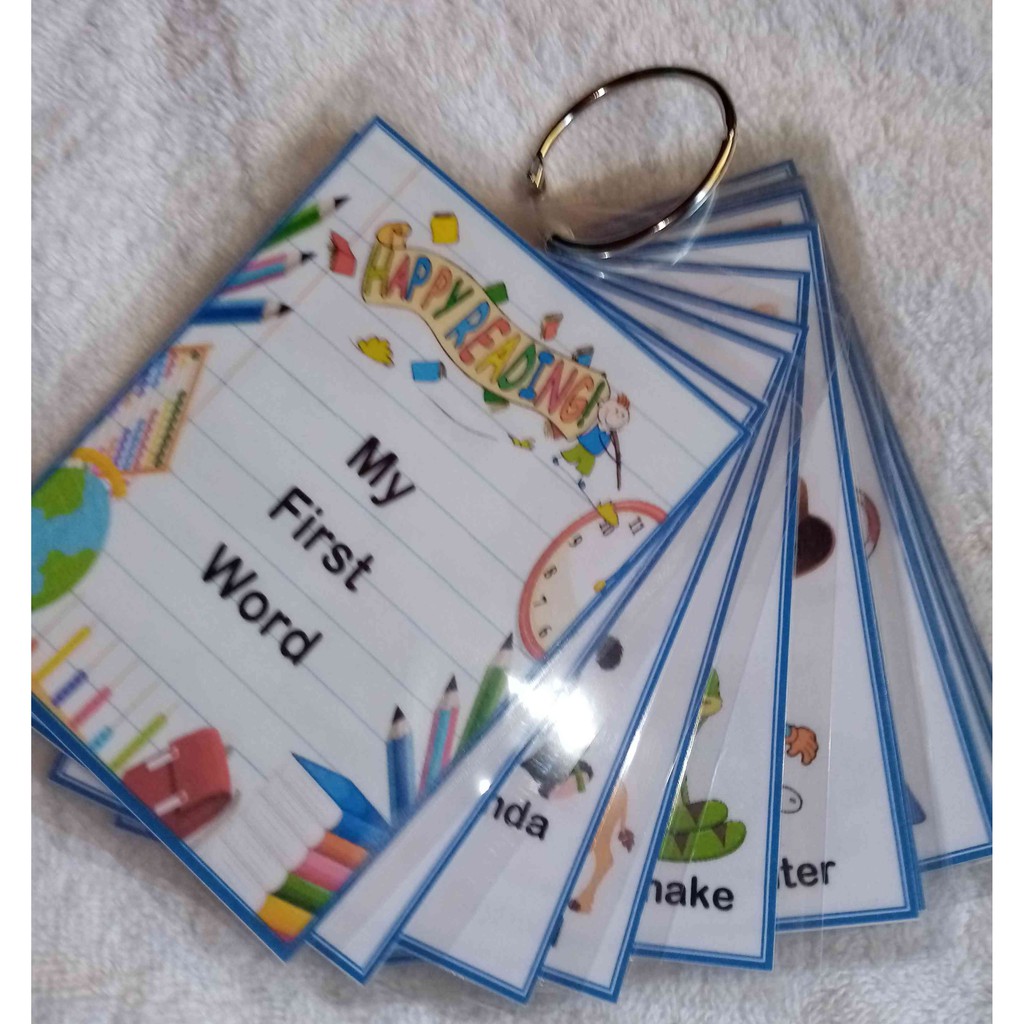 First Words (Laminated) Shopee Philippines
