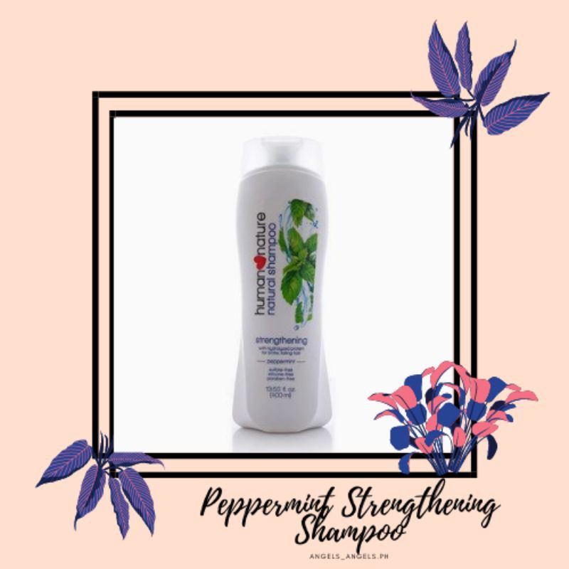 Human Nature Peppermint Strengthening Shampoo (CURLY GIRL METHOD