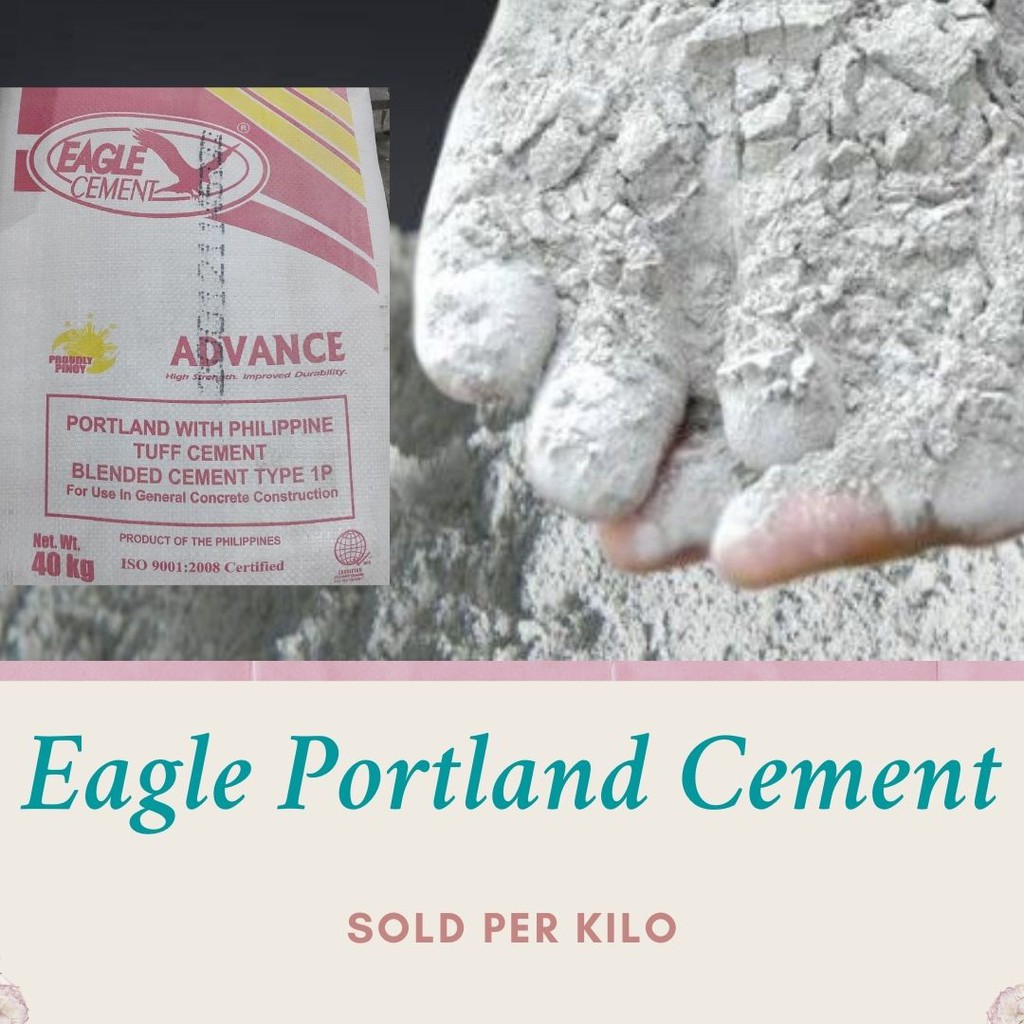 Portland Cement Eagle Cemento Sold per kilo tingi Semento Shopee