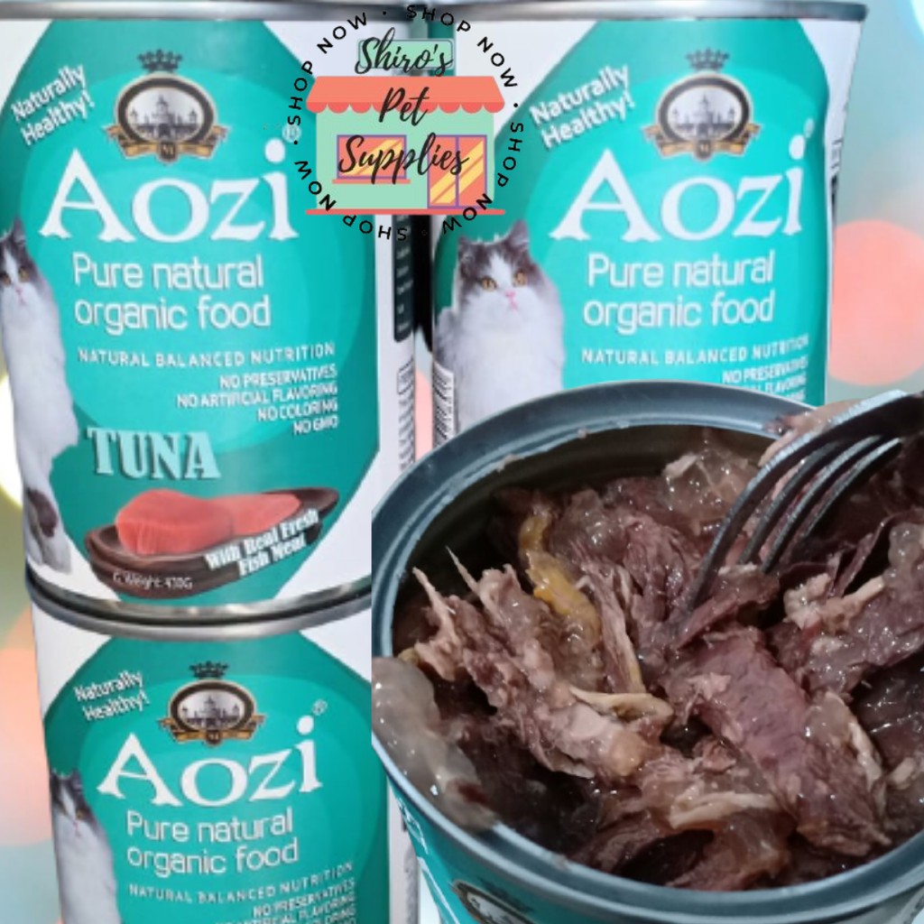 Aozi Dog Food & Cat Food Wet in Can 430g Organic Dog and Cat Food
