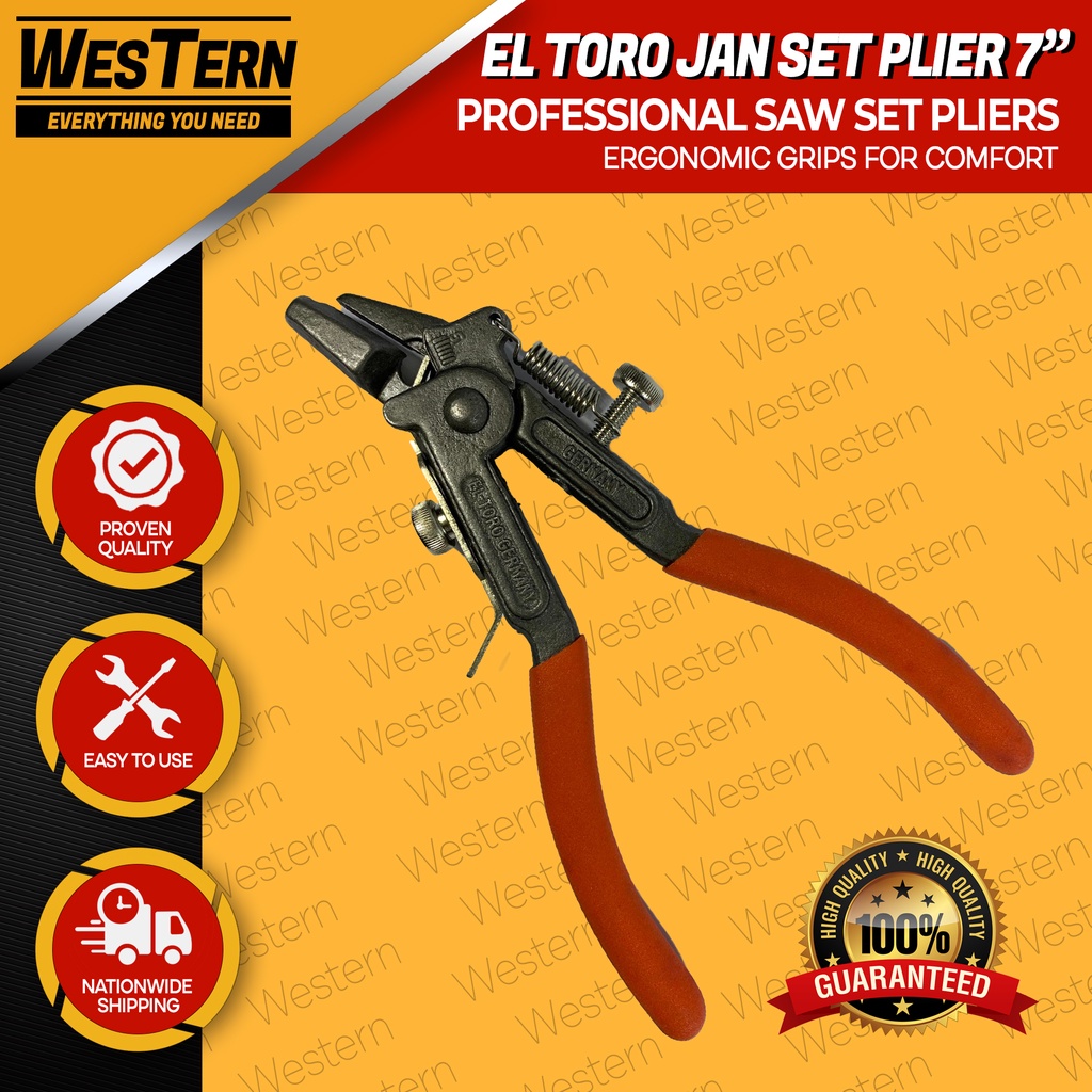 EL TORO Jan Set Plier Professional Saw Set Pliers Shopee Philippines