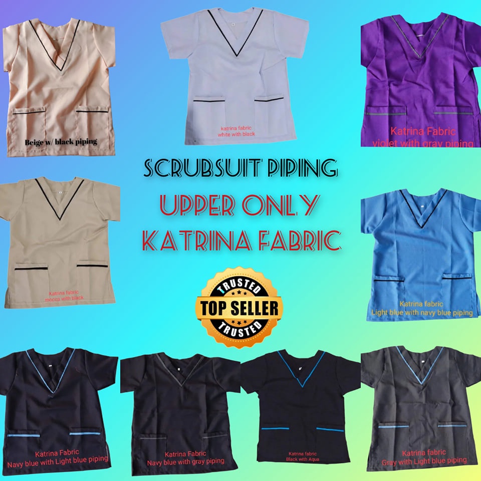 XLZLiimoca SCRUBSUIT UPPER ONLY Medical uniform new design( KATRINA