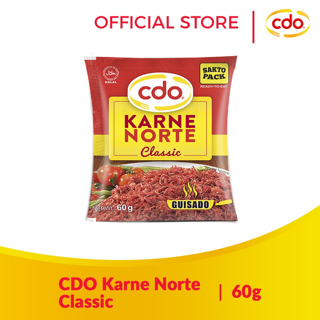 CDO Karne Norte Classic Sakto Pack 60g Shopee Philippines