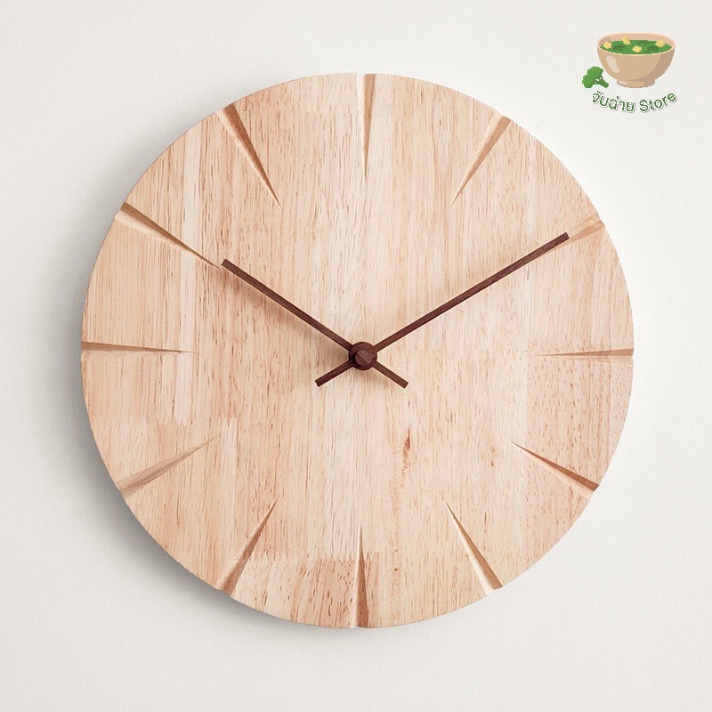 Minimal Shadow Clock, Real Wood Clock Wall clock Shopee Philippines