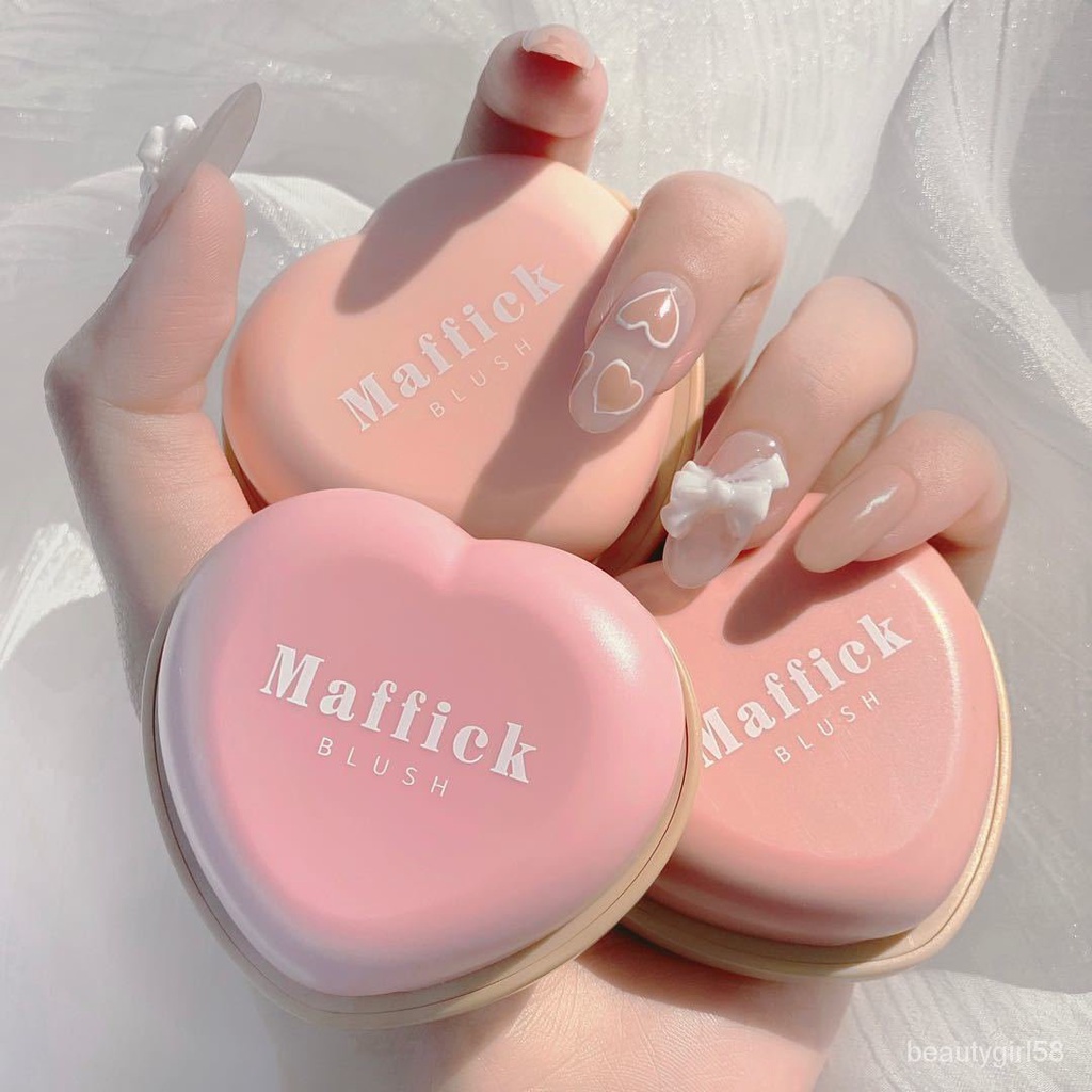 Lovely Blush Smooth Powder Matte Pigment Blusher Bronzer Face Contouring Natural Brighten Skin