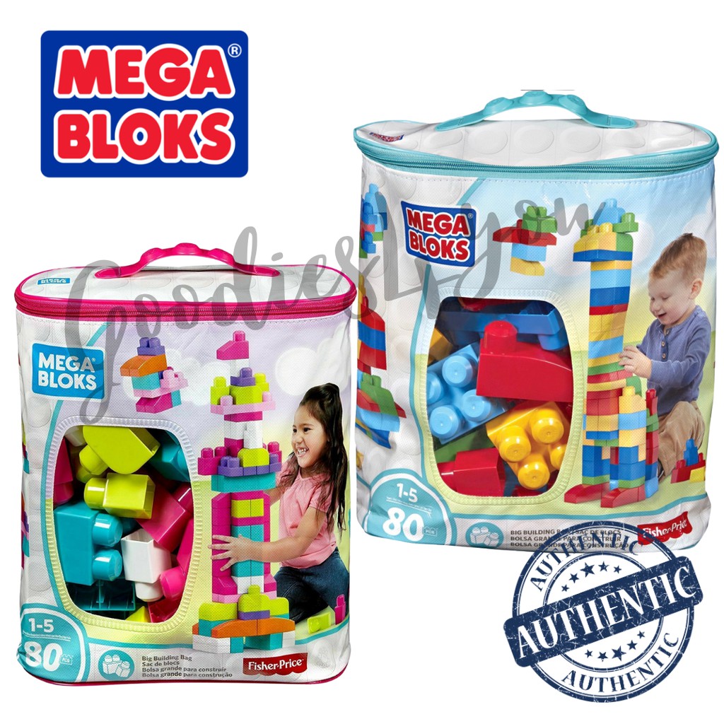 Mega Bloks First Builders Classic Big Building Bag by Fisher Price Ages