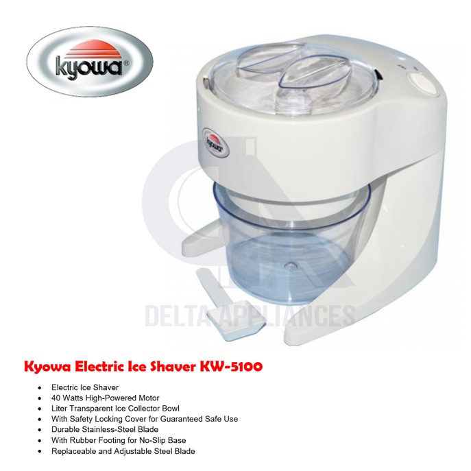 Kyowa Electric Ice Shaver 1L KW5100 Shopee Philippines