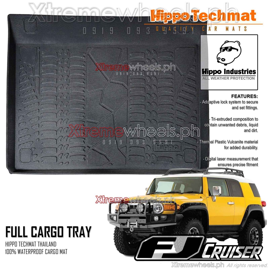 FJ CRUISER 20102021 Version 2 Cargo / Trunk tray Hippo Matt Deep Dish Matting Shopee Philippines