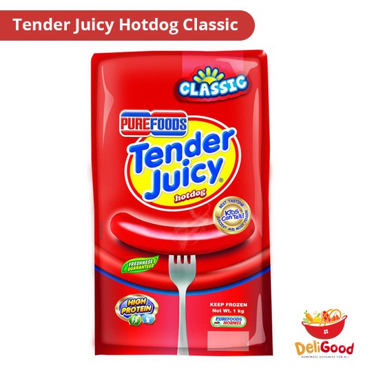 Purefoods Classic Tender Juicy Hotdog Shopee Philippines