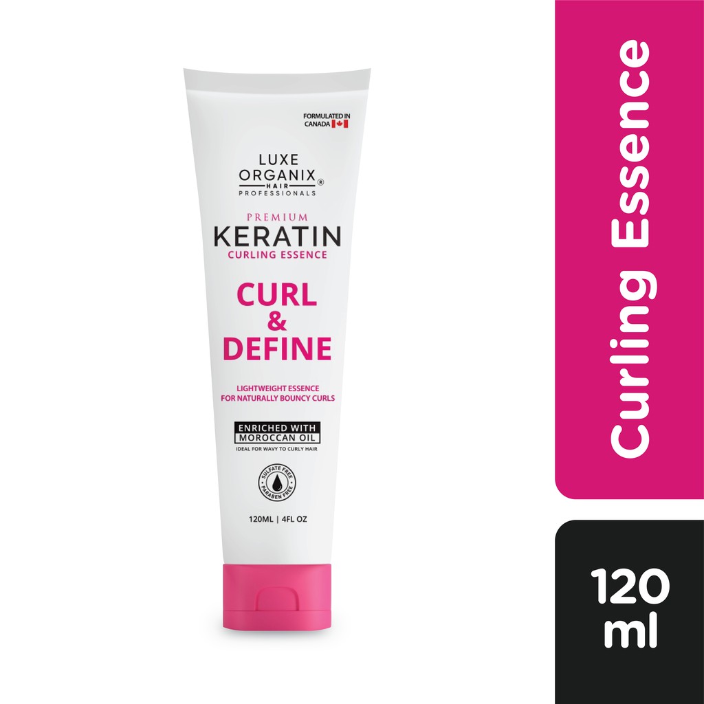 Luxe Organix Premium Keratin Curl and Define Treatment 120ml Shopee