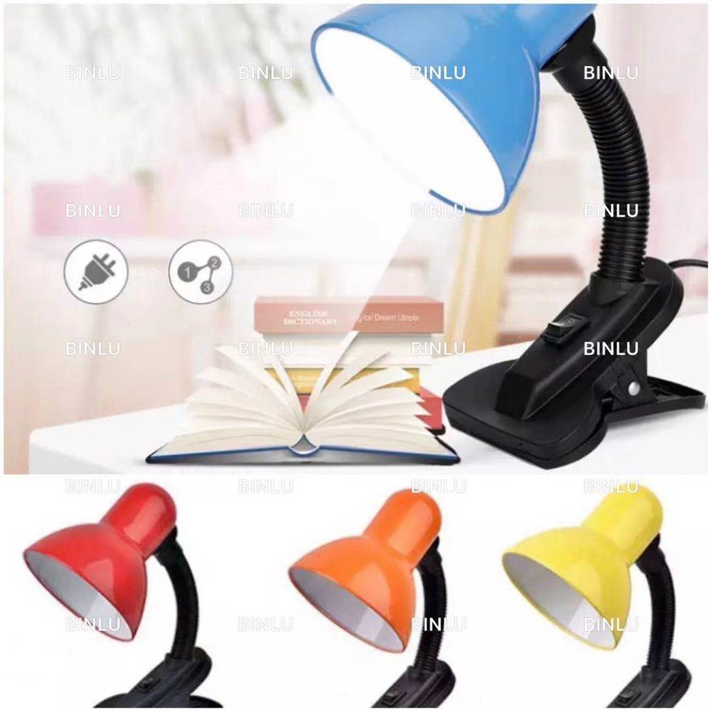 Portable clip desk lamp shade,table lamps,bedside lamp,lamp holder,with