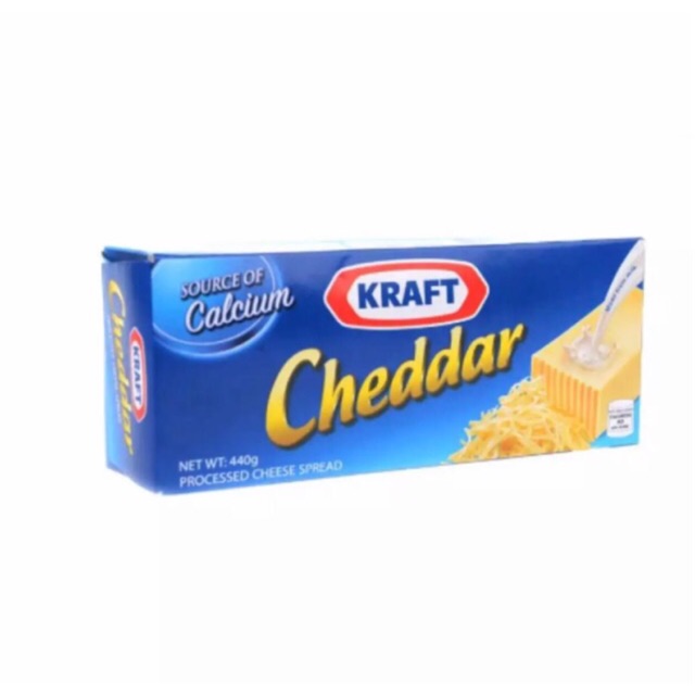 KRAFT CHEDDAR CHEESE 440g Shopee Philippines