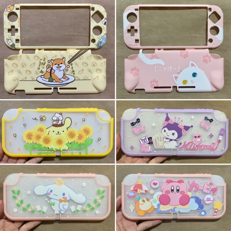 ONHAND Nintendo Switch Lite Cute Case Kawaii Pink Cat Shiba Inu Sanrio Kirby Shopee Philippines