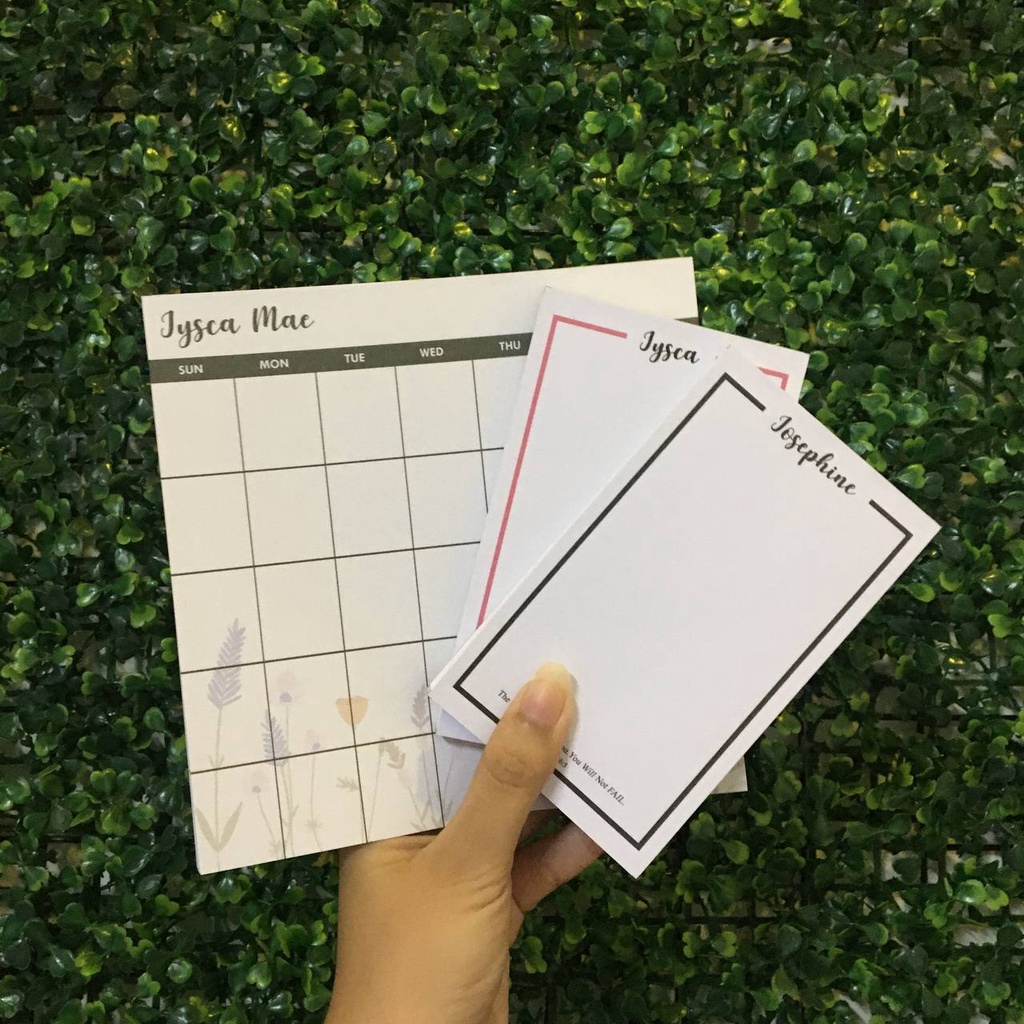 Personalized Customized Notepad Memopad Shopee Philippines