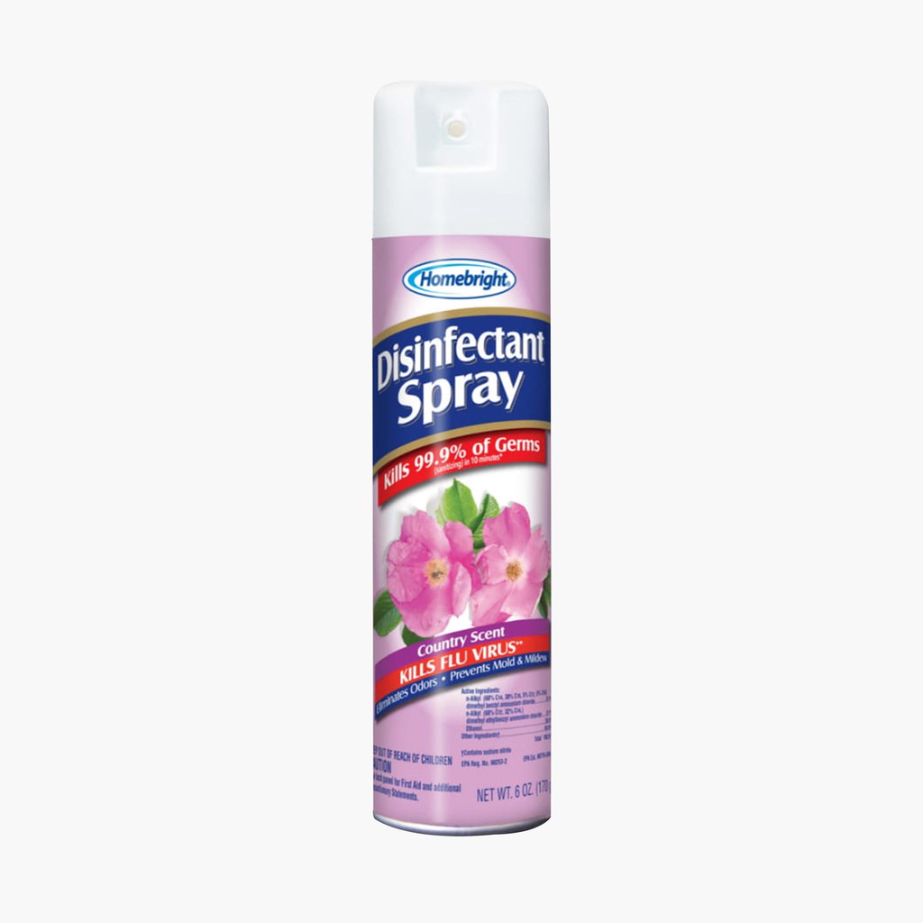 Homebrigt Disinfectant Spray Country Scent 170g Shopee Philippines