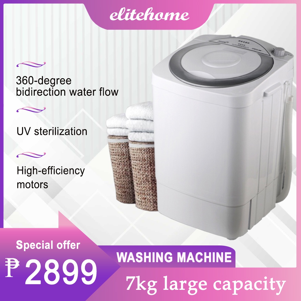 Single drum washing machine Semiautomatic mini washing machine Energy