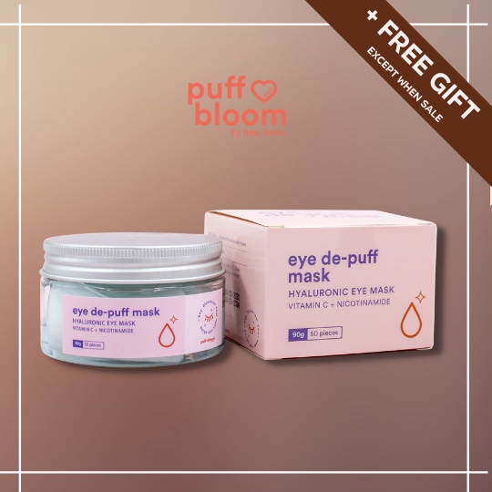 [FREEBIE / FREE GIFT] Puff and Bloom Eye DePuff Mask Eye Mask Collagen