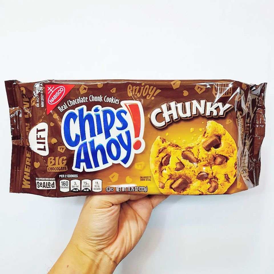 NABISCO CHIPS AHOY CHUNKY 333g ORIGINAL // CHEWY // WHITE FUDGE