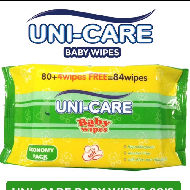 Unicare baby wipes 84s babywipes unicare babywipes unicare Shopee