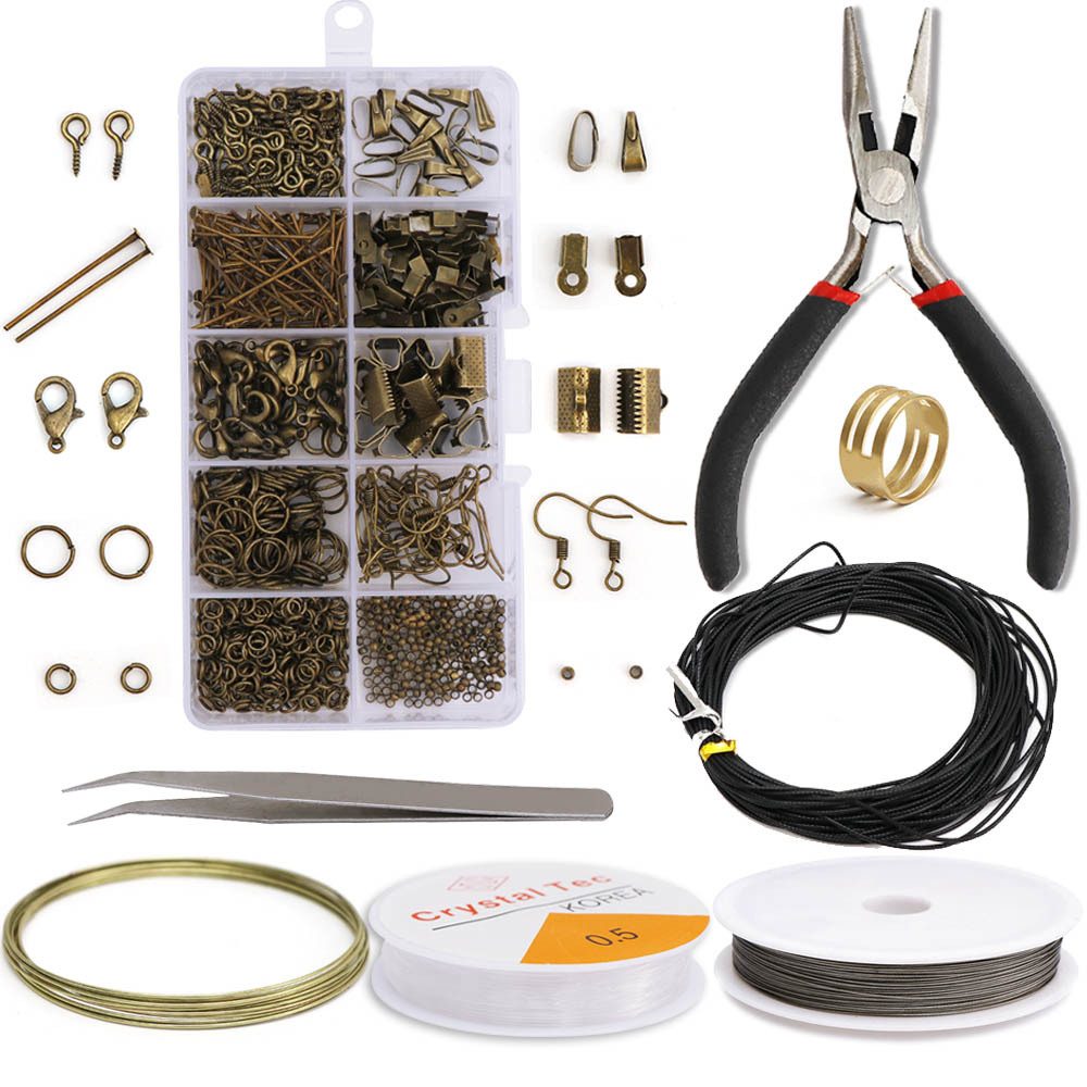 DIY Earrings Material Set With Tools Handmade Jewelry Accessories