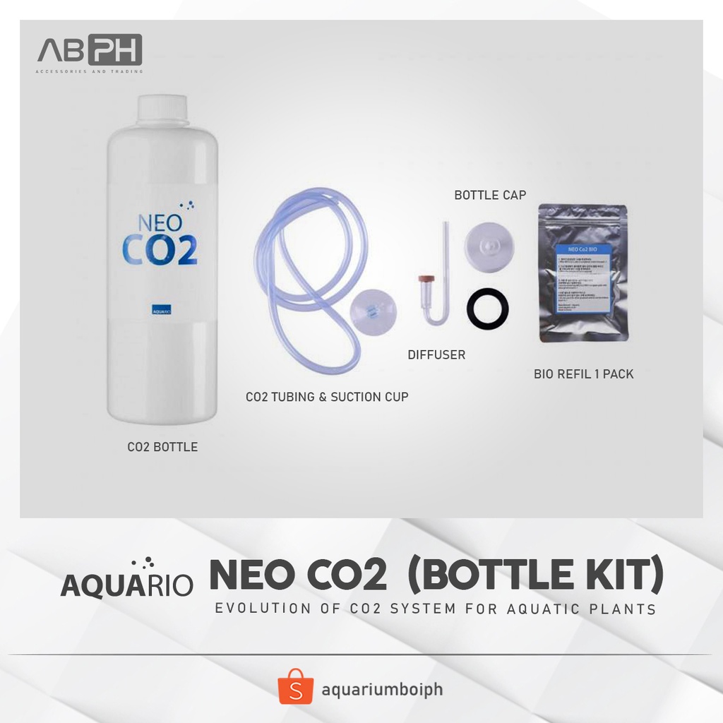 Aquario Neo CO2 Bottle Kit Shopee Philippines
