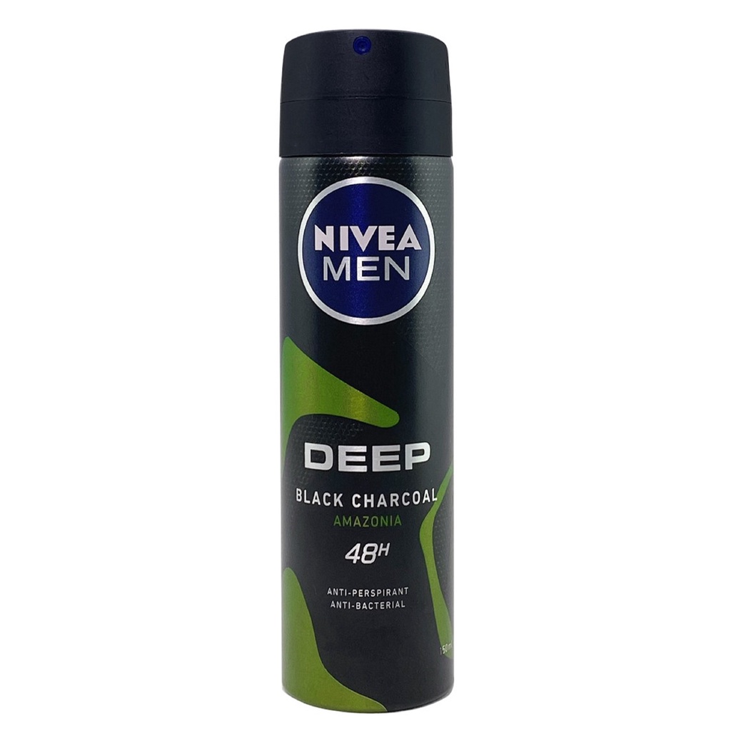 NIVEA Men Deep Amazonia Spray 150ml Shopee Philippines