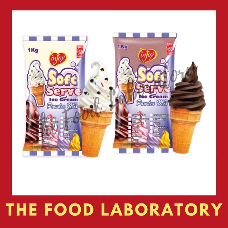 Injoy Soft serve Ice cream powder mix inJoy Swiss Chocolate Soft Serve