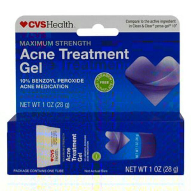 Authentic CVS Health Acne Treatment Gel 10 Benzoyl Peroxide Shopee