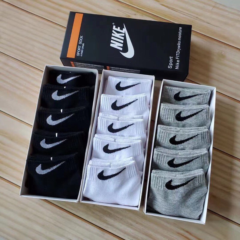 NK sport sock high quality 5 pair one box Shopee Philippines