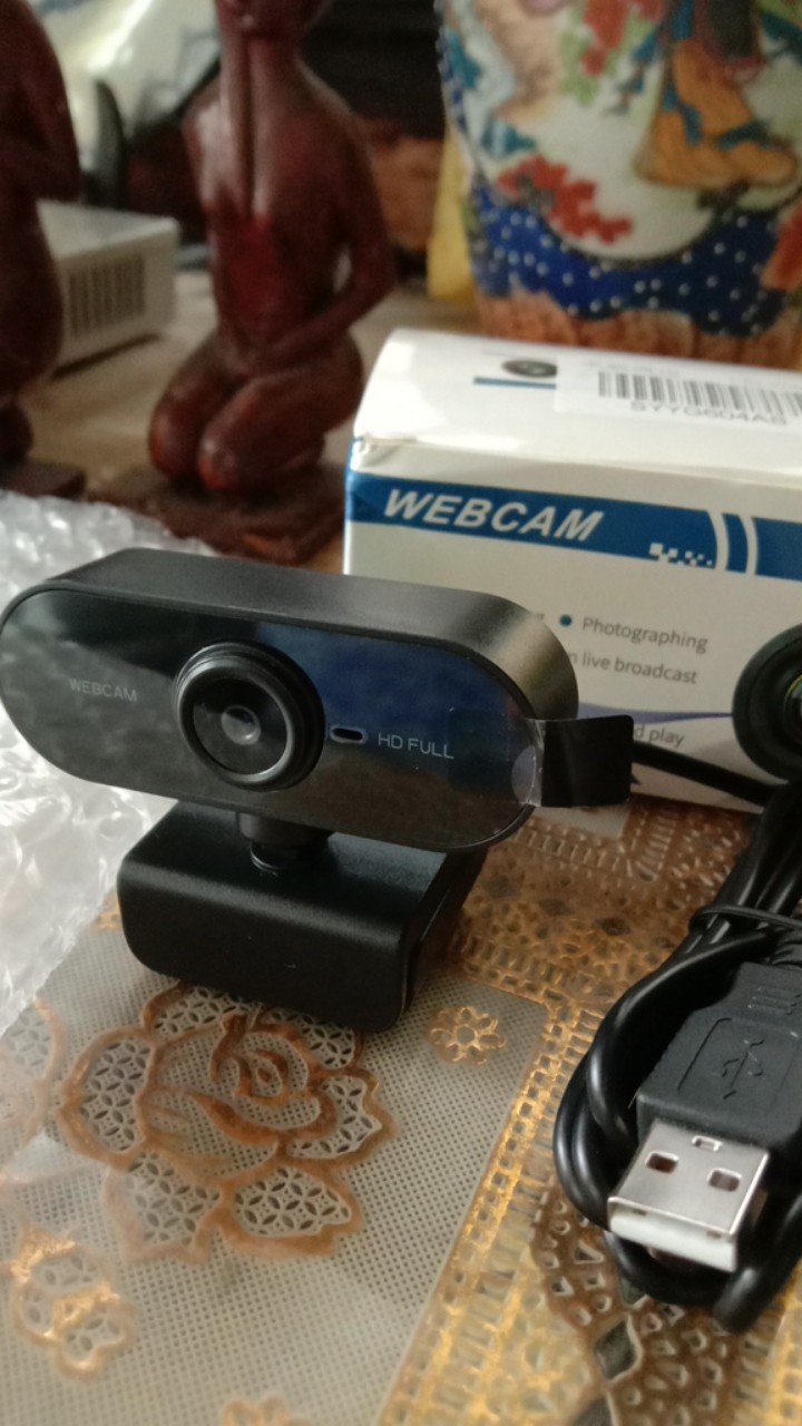2MP USB 2.0 HD Webcam Camera With Noise Reduction Microphone Wide View