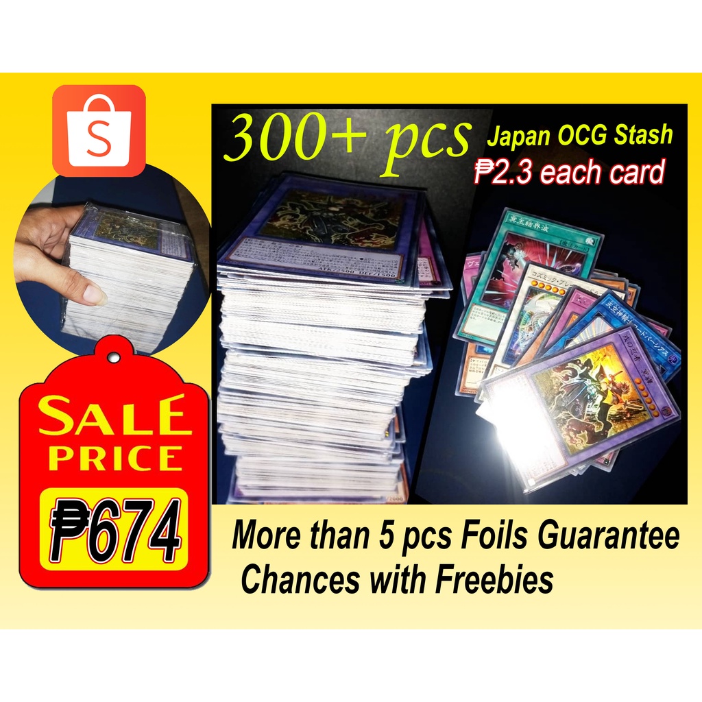 Yugioh OCG Stash Japan Cards / Bundle Shopee Philippines
