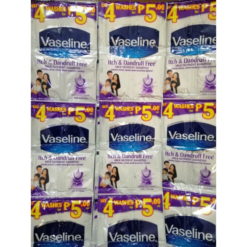 30OFF Vaseline Shampoo itch and dandruff free (12pcs) Shopee Philippines