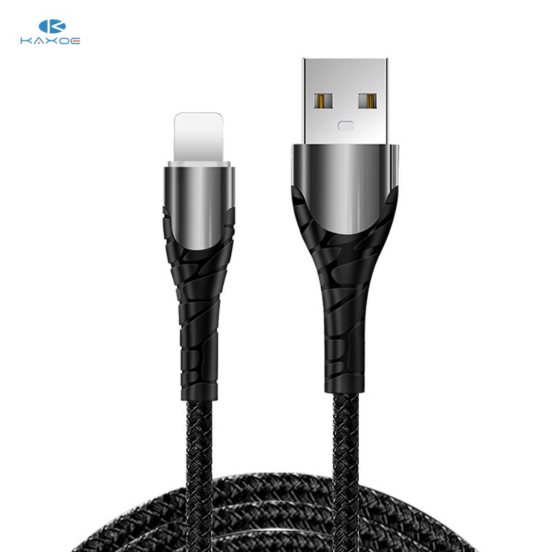 KAXOE 3A Fast Charging Charger With LED Type C Micro USB For iPhone