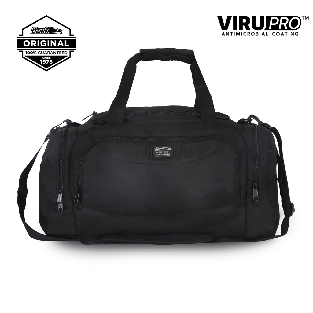 Hawk 5701 Gym Bag with VIRUPRO AntiMicrobial protection Shopee
