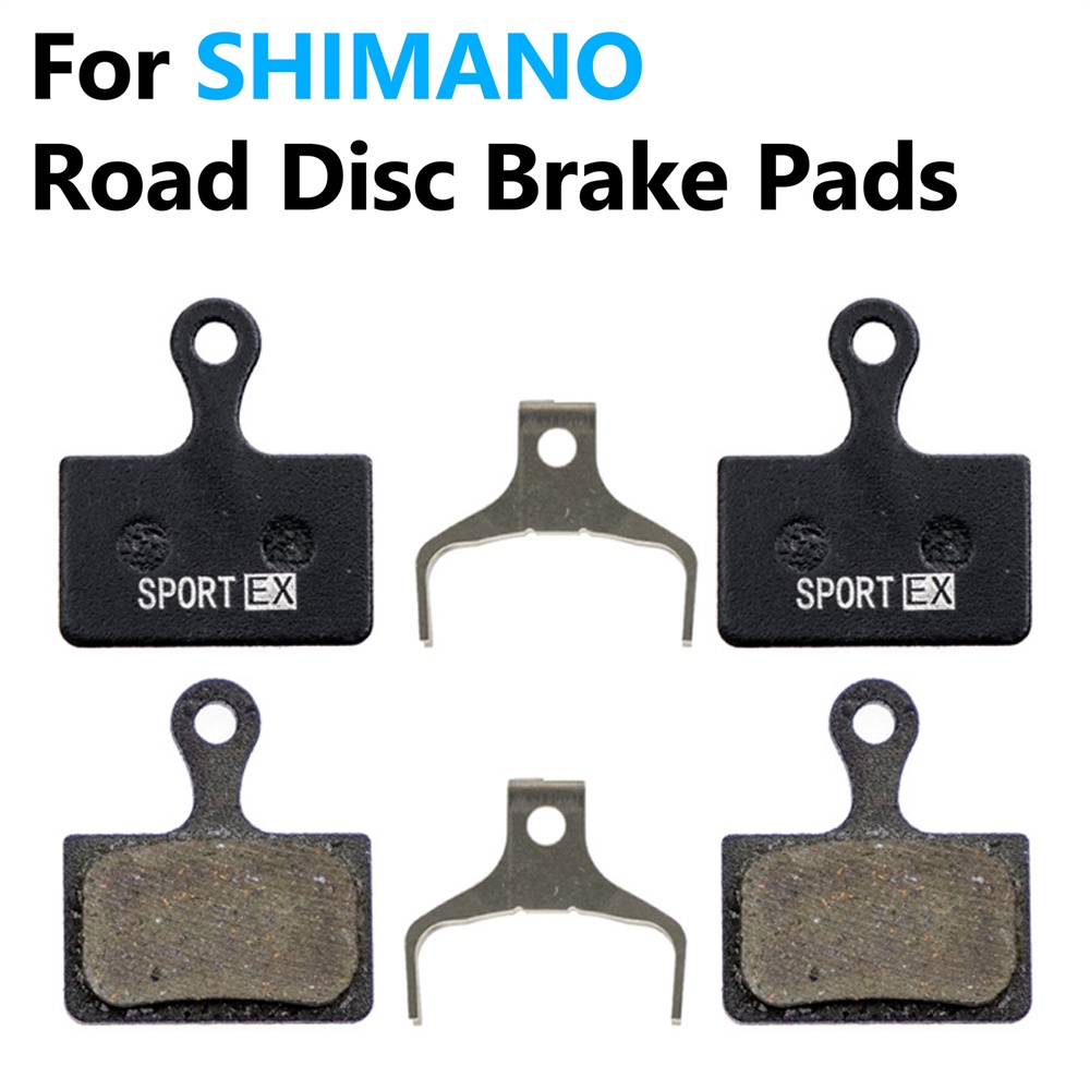 2 Pair Road Disc Brake Pads for SHIMANO Flat Mount Road Disc Caliper