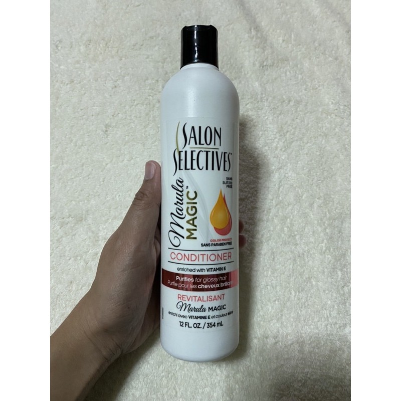 Salon Selectives Marula Magic Conditioner 354ml Shopee Philippines