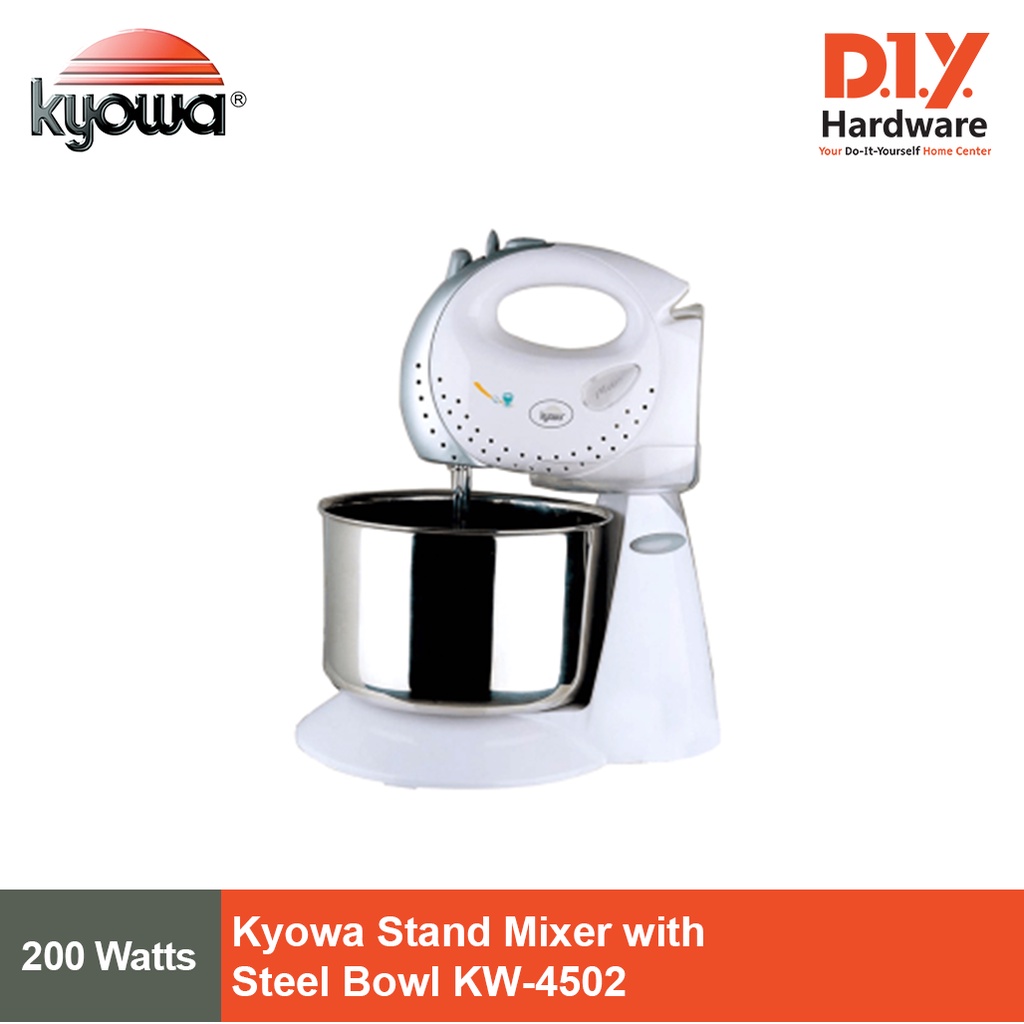 Kyowa KW4502 Dual Stand or Hand Mixer with 1.5 Liters Stainless Steel